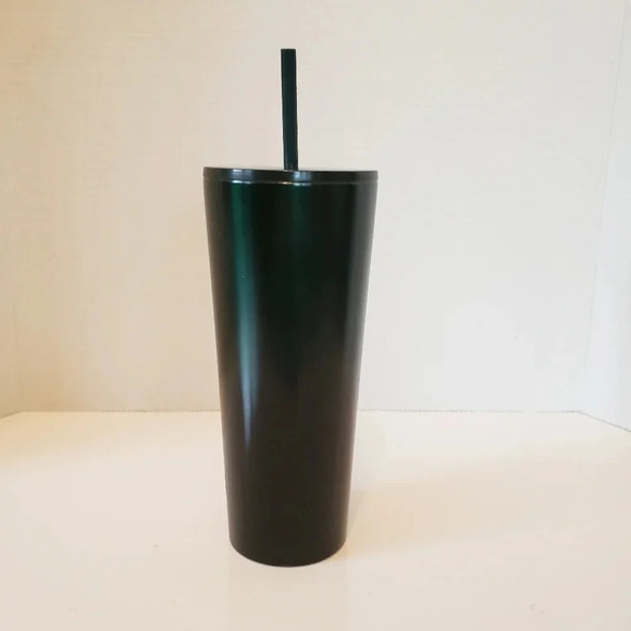 Starbucks 2020 Dark Green/Black Gradient Ombre 24fl  oz Tumbler. - Picture 2 of 8